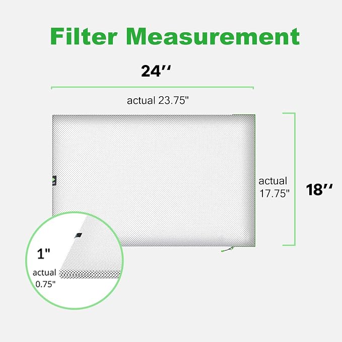 REair 18x24x1 Air filter Pro Kit, Washable and Reusable Air Filter 18x24x1 - Image 6