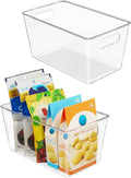 Vtopmart Clear Plastic Storage Bins, Countertops, Freezer Organization and