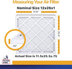 Filter King 12x26x1 Air Filter | 6-PACK | MERV 13 | HVAC Pleated AC Furnace - Image 2