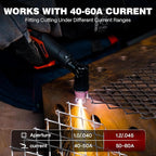 ARCCAPTAIN AG-60 Plasma Cutter Torch Consumables, CUT55 PROLUX, CUT 55PILOTARC - Image 2