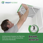 16x25x1 Air Filter 4 Pack, MERV 8 Pleated Dust Defense Air Filters Replacement - Image 6