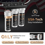 Under Sink Alkaline Water Filter, 9-Layer Water Filter System Reduces Heavy - Image 9
