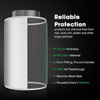 VIVOSUN 4 Inch Prefilter for 4" Carbon Filter, 9.84" Long - Image 4