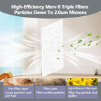20" x 120" Air Vent Filters, - Image 3