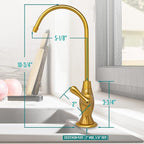 Metpure Non-airgap RO Faucet Reverse Osmosis Drinking Water Filtration System - Image 8