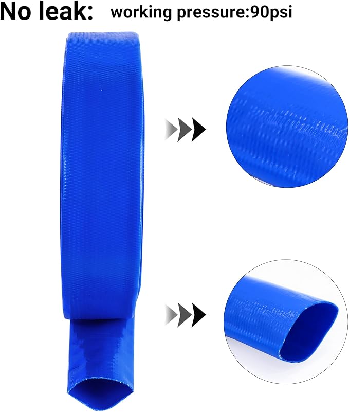 3" x 50 FT Pool Backwash Hose, - Image 4