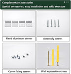 Freestanding Louvered Space Divider, outdoor garbage can enclosures, balcony - Image 7