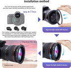 77mm Lens to 62mm Camera Lens Adapter, 77mm to 62mm Filter Step-Down Ring - Image 5