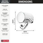 Delta Faucet Clarifi Premium Shower Filter Attachment - Image 7