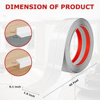Flexible Wall Corner Protector Moulding Trim Peel and Stick Wall Corner Guards - Image 4