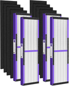 4 Pack FLT4850PT True HEPA PET CARE Filter B Replacement Compatible by isinlive
