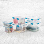 Sterilite 18-Pack Gasket Box, Weather-Resistant Storage Bins - Image 4