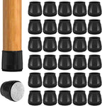 36pcs Round Chair Leg Floor Protectors, Felt Pads Chair Leg Protectors