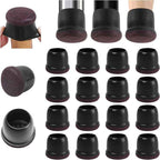 Ezprotekt 24 Pcs Round Silicone Chair Leg Floor Protectors
