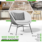 24 Pcs Extra Small Chair Leg Floor Protectors, Silicone Chair Leg Protectors - Image 8
