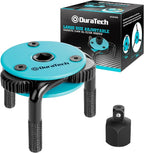 DURATECH Adjustable Oil Filter Wrench, Magnetic 3-Jaw Oil Filter Removal Tool by DURATECH