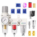 TAILONZ PNEUMATIC 0-150PSI 1/4 Inch NPT Grade 3 Stage Air Drying System by TAILONZPNEUMATIC