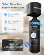 Waterdrop 10UA Under Sink Water Filter System, Bad Taste & Odor, Under Counter - Image 9