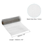 PATIKIL 40" L x 10" W Woven Wire Mesh, 12 Mesh 316L Stainless Steel Air Vent - Image 2