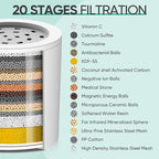 Cobbe Shower Filter | All-METAL Joint | 99% REMOVAL Shower Head Filter - Image 5