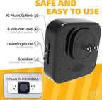 Wireless Doorbell JSIEEM 1200 feet Waterproof Door Bells & Chimes Wireless