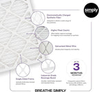 Simply 14x25x1 Air Filter, Merv 13, 6 Pack, - Image 4