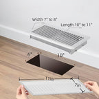 4 PCS Strong Magnetic Vent Covers-7"x11" Magnetic Air Vent Screen Mesh - Image 2