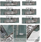Gone Fishing Valances for Windows, Bronze Wood Grain Kitchen Valance Light - Image 9