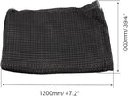 PATIKIL 47.2" x 39.4" Air Conditioner Air Filter Material, Plastic Dustproof - Image 2