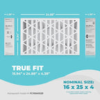 16x25x4 Air Filter Replacement MERV 11, FC100A1029 Pleated HVAC AC Furnace - Image 2