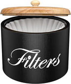 Wooden Coffee Filter Holder by CORTNK