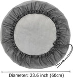 4 Pcs Rain Barrel Mesh Cover, 23.6 inch Water Collection Bucket Net - Image 4