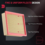 BDFHYK CA8243 Engine Air Filter Compatible - Image 7