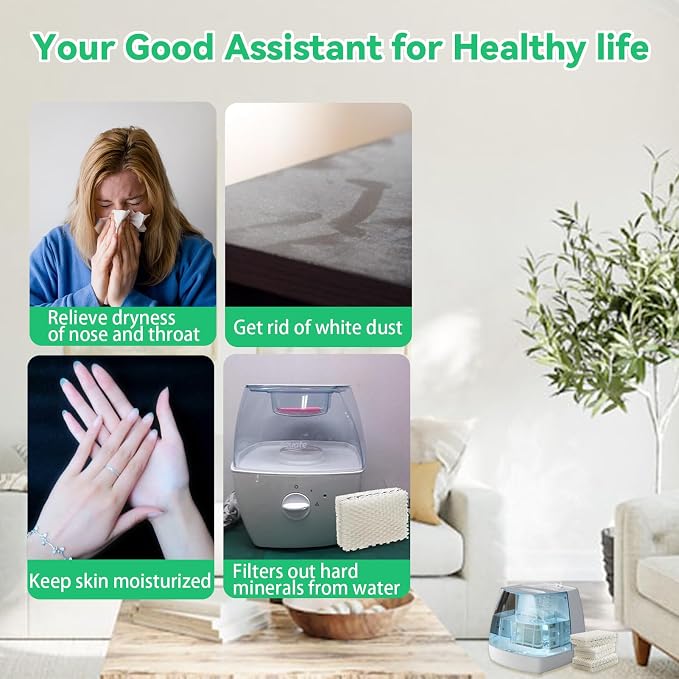 kakofaci 6 Pack WF813 Humidifier Filters Replacement Compatible - Image 6