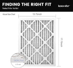 14x18x1 Air Filter MERV 8, HVAC/Furnace AC Filter Replacement, Dust - Image 2
