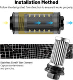 EVIL ENERGY Inline Fuel Filter 100 Micron - Image 3