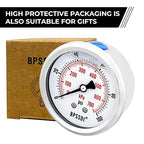 0-100Psi Glycerin Liquid Filled Low Pressure Gauge, 2.5" Dial Size, 1/4" G Back - Image 5