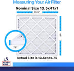 Filter King 13.5x41x1 Air Filter | 4-PACK | MERV 8 HVAC Pleated A/C Furnace - Image 2