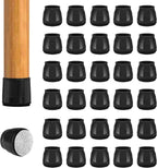36pcs Round Chair Leg Floor Protectors, Felt Pads Chair Leg Protectors