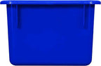 Wood Designs Cubby Storage Bin, Heavy Duty Plastic Containers