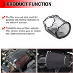 Universal Air Filter Cover, Air Filter Wrap - Image 3