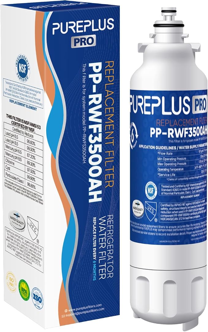 PUREPLUS LT800P NSF/ANSI 53&42 Certified Replacement by PUREPLUS