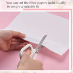 400 Sheets Nail Dust Collector Filter Paper Disposable Nail Dust Suction - Image 5