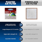14x14x1 MERV 8 Air Filters 6-Pack, Actual Size 13.7" x 13.7" x 0.75" – - Image 4