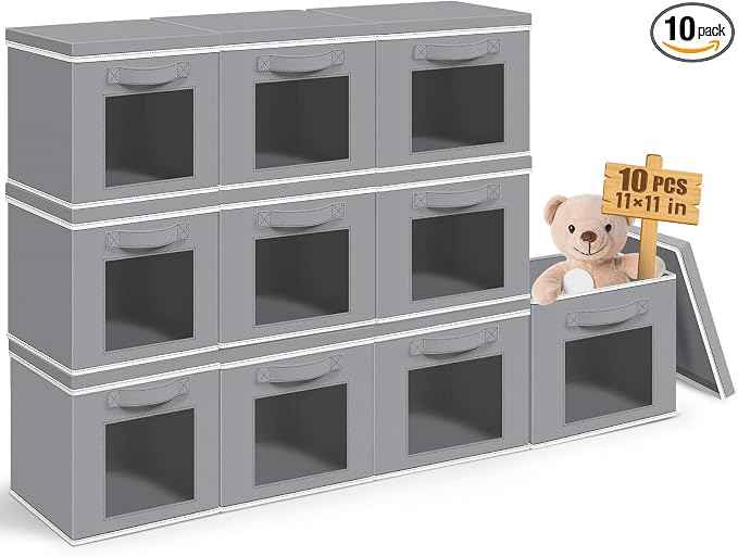 10 Pcs Fabric Storage Cube