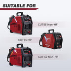 ARCCAPTAIN 23Pcs IPT60 Plasma Cutter Torch Consumables, .030" Plasma Cutter - Image 5