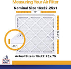 Filter King 16x22.25x1 Air Filter | 12-PACK | MERV 13 HVAC Pleated A/C Furnace - Image 2