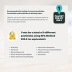 Tap Score Pesticides in Water Test Kit | Specialized EPA Certified Drinking - Image 2
