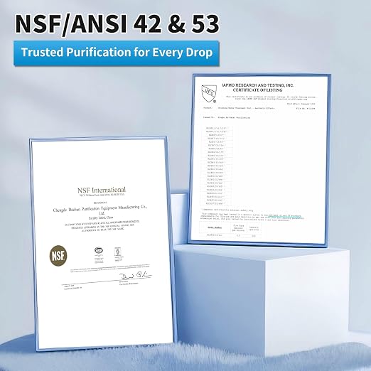 Under Sink Water Filter System, NSF/ANSI 42&53 Improve Taste, EZ Change Life - Image 5