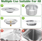 400 Pcs Disposable Mesh Sink Strainer Bags, Kitchen Sink Strainer Mesh Bag - Image 4